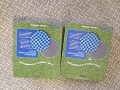 2 Sets Of 2 Yoga Disks ~ Slide Stretch And Strengthen Friction Free