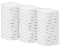 Avalon Towels Bar Towels (Pack of 36) Size 14×17 Inches – 100% Cotton, Abs