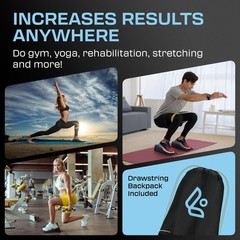 Squat Wedge Block Pair – Heel Elevated Squat Wedge for Deeper Squats, Heavy L…