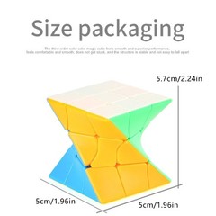 Professional 3×3 Cubes Smooth Rotation High Contrast Color For Puzzle Challenges