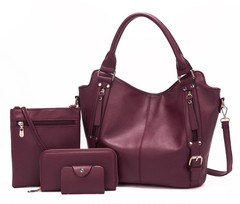 soperwillton Purses for Women Large Shoulder Handbag Tote PU Leather Hobo Cro…