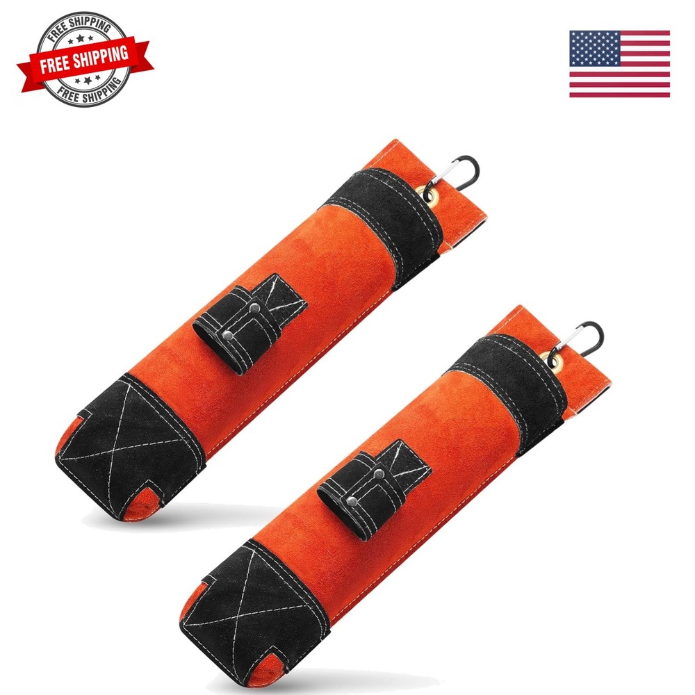 2 Pcs Welding Rod Holder, Large Flame-Resistant Electrode Bag 16 Inch, Thicke…