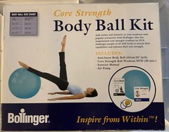 Bollinger Core Strength Body Ball Kit New Original Box