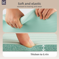 KEEP Extra Thick NBR Yoga Mat for Women & Men, 10Mm Thick, 72”X32” Large Exercis