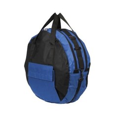 Double Rope Bag for Trail and Working, Blue, Adjustable Strap Round Carry Bag