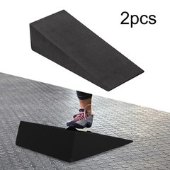 2Pcs Slant Boards Calf Stretcher Squat Ramp Leg Stretch Training Heel Stretcher
