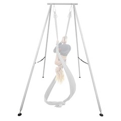 Triangular 9.6ft Aerial Rig Stand, 551lb Support, Non-Slip, Detachable, Compact