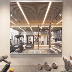 Home Gym Mirror, 48X24 Inch(Each)-2Pack Large Frameless Tempered Glass Full Body