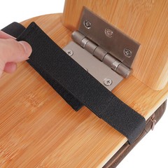 Foldable Bamboo Meditation Bench, Meditation Stool-Prayer Kneeler Chair for Yoga