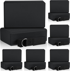 18 Pcs Yoga Blocks and Strap Set Include 12 EVA Foam Yoga Blocks Bulk