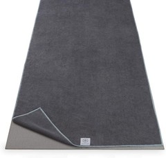 Gaiam Yoga Mat Towel Microfiber Mat-Sized Yoga Towel for Hot Yoga (68″ L x 24″ W