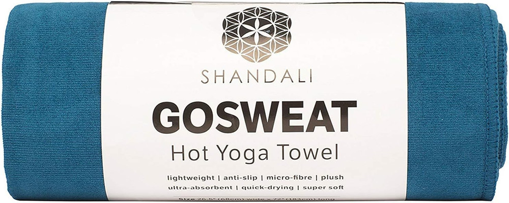 Gosweat Non-Slip Hot Yoga Towel with Super-Absorbent Soft Suede Microfiber in Ma