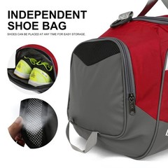 Sports Gym Bag，INOXTO Travel Duffel Bag with Dry Wet Pocket And Shoe Comp