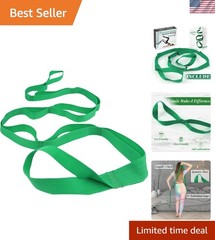 Stretching Strap Yoga Strap Physical Therapy for Home Workout, Exercise, Pila…