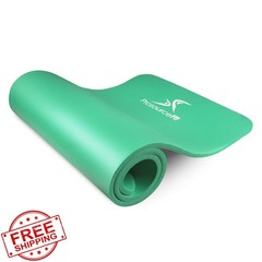 ProSource Yoga Mat Green 1/2″