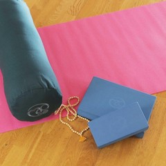 Fitness Mad Pilates Head Block, 25mm x 150mm x 205mm, Eco Friendly Yoga Block, H
