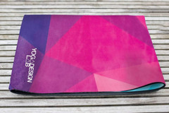Eco Luxury Combo Yoga Mat – Perfect for Hot Yoga & Includes Carrying Strap!