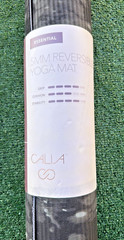 CALIA Essential 5mm Reversible Yoga Mat – Dual-Layer, Non-Slip Grip, Comfort