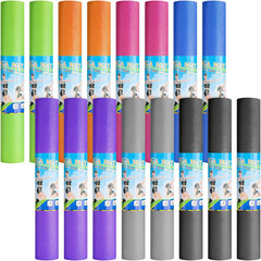 16 Pack Yoga Mats 3mm Non-Slip PVC Exercise Workout Mat for Home Gym and Pilates