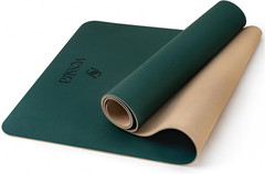 Premium Yoga Mat – Sweat-Activated Non-Slip PU Grip I Natural Rubber Base I 4Mm