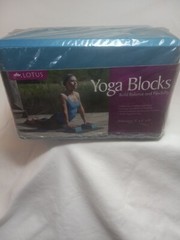 Yoga Blocks Lotus Two Pack Strength Exercise