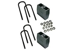 RealTruck 5″ Block Kit for Ford F-250 | Rear Lift Blocks, U-Bolts, & Hardware