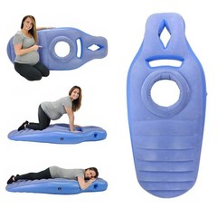 Inflatable Pregnancy Pillow Full Body Maternity Airbed for Tummy Sleeping Suppor