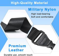 Shoulder Strap with Pad, 2 Sets of Quick Release Buckles, Adjustable between 39″