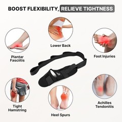 Yoga Leg Stretch Strap for Achilles Tendonitis