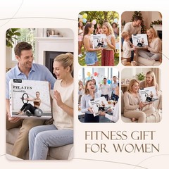 Pilates Kit for Women Home Workout, Pilates Equipmen with 14″ Pilates Ring an…