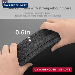 KEEP Extra Thick NBR Yoga Mat for Women & Men, 15mm Thick, 72″x32″ Large Exercis