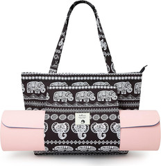 Yoga Bags for Women with Yoga Mats Bags Carrier Carryall Canvas Tote for Pilates