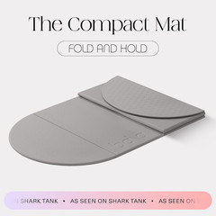 12MM Thick Foldable Workout Mat – Slip-Resistant & Sweat-Absorbing Fitness Mat