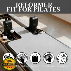 JHJEWH Grey Pilates Reformer Mat Cover