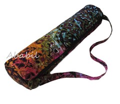 Handmade Yoga Bag Mandala Tie Dye Indian Large Gym Exercise Mat Carrier Bags