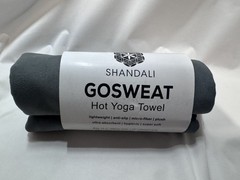 Shandali GoSweat Non-Slip Hot Yoga Towel with Super-Absorbent Soft Suede 26.5×72