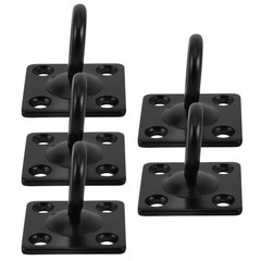5 Pcs Wall Hook Multi-functional Rotating Metal Hooks Stainless Steel