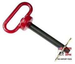 Double HH, 00113, Red Handled Hitchpin 1/2″ x 3-5/8″