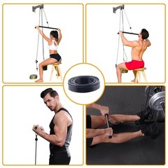 Fitness Pulley Cable,Replacement Cable Machine Accessories for DIY Home Gym, …