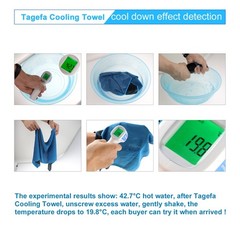 Tagefa Cooling Towel 20 Pack 40X12 Ice Towels 160Gsm Soft Breathable Super