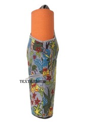 Handmade Cotton Yoga Mat Bag Quilted Frida Kahlo Print Sling Shoulder Carrier