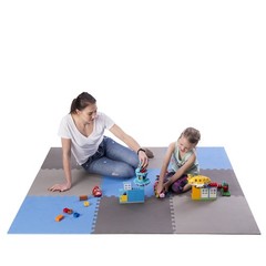 5907695592054 MP10 MATA JIGSAW PUZZLE MULTIPACK BLUE GREY 9 ELEMENTÓW 10MM ONE FITNESS