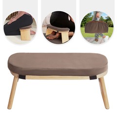 Foldable Bamboo Meditation Bench, Meditation Stool-Prayer Kneeler Chair for Yoga