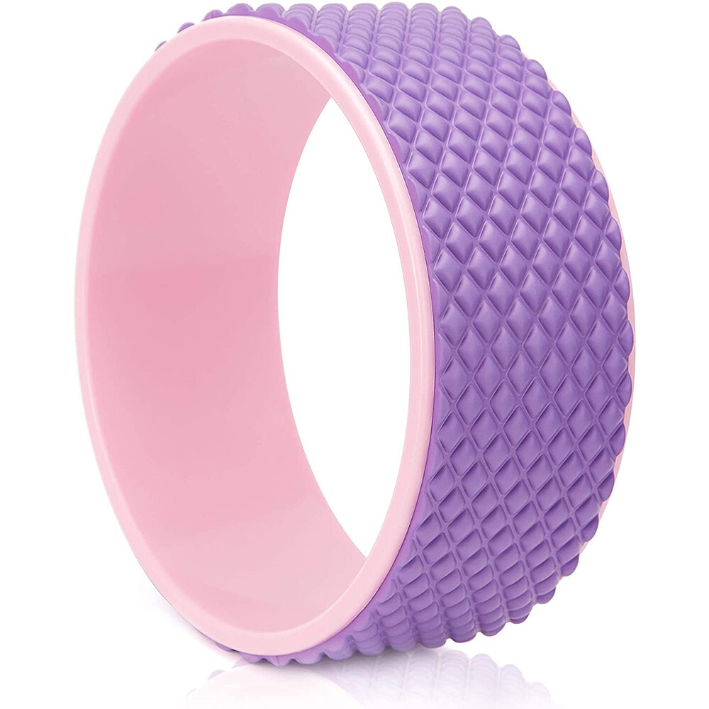 Sport Yoga Wheel Back Pain Massage Yoga Roller for Stretching Improving Backbend