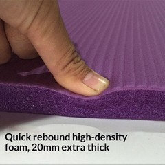 Extra-thick 20mm Widened And Lengthened Yoga Mat