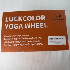 Luck Color Durable Comfy Yoga Wheel (Teal) , New