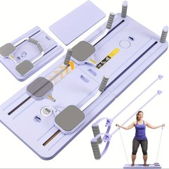 Pilates Board, Pilates Reformer Machine Foldable, Pilates Equipment Auto Rebound