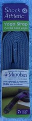 Shock Athletic Yoga strap – BRAND NEW IN PACKAGE – 7 Foot Length – MICROBAN