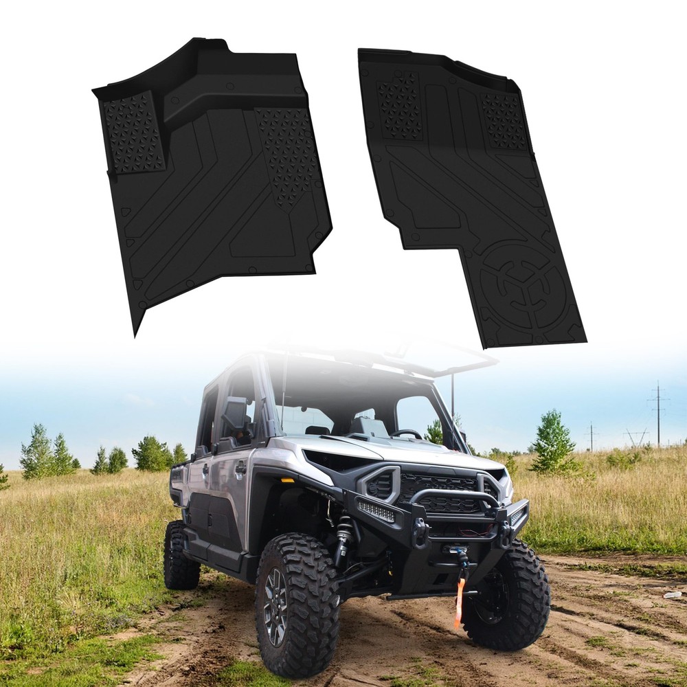 Floor Mats for Ranger XD 1500/ Crew 2024+, TPE Front Row Floor Liners Compati…