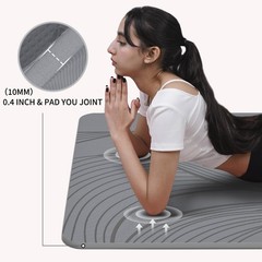 PAIDU Large Yoga Mat-72’x36’x0.4’ Extra Width ＆ Thick,C
